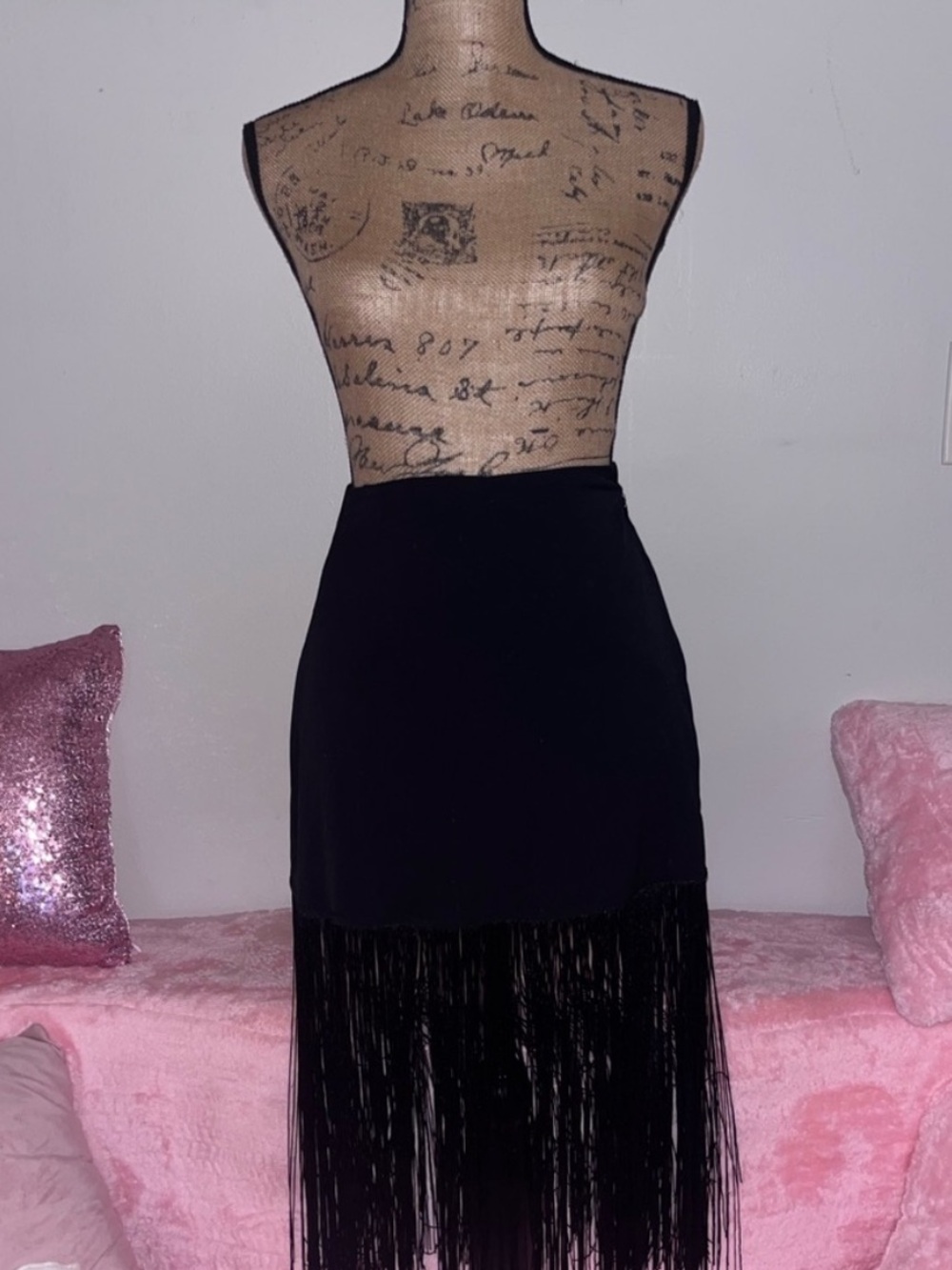 Abercrombie Fringe Midi Skirt